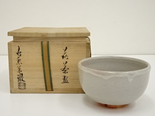 JAPANESE TEA CEREMONY HAGI WARE TEA BOWL CHAWAN